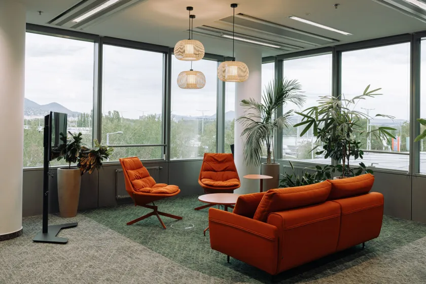 Jacobs Offices Sitting Area First Sway Carpet Collection Angle 1